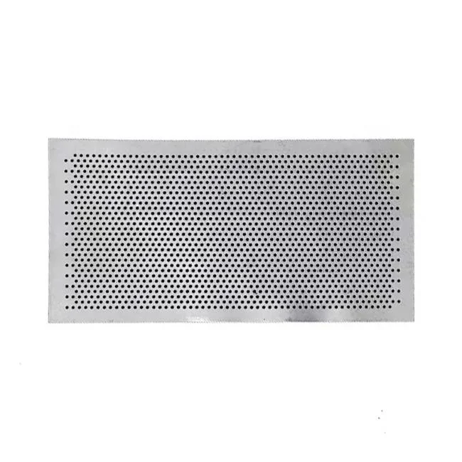 Hexagonal/Plum Blossom Shape/Round Hole Perforated Punched  Metal Mesh Sheet