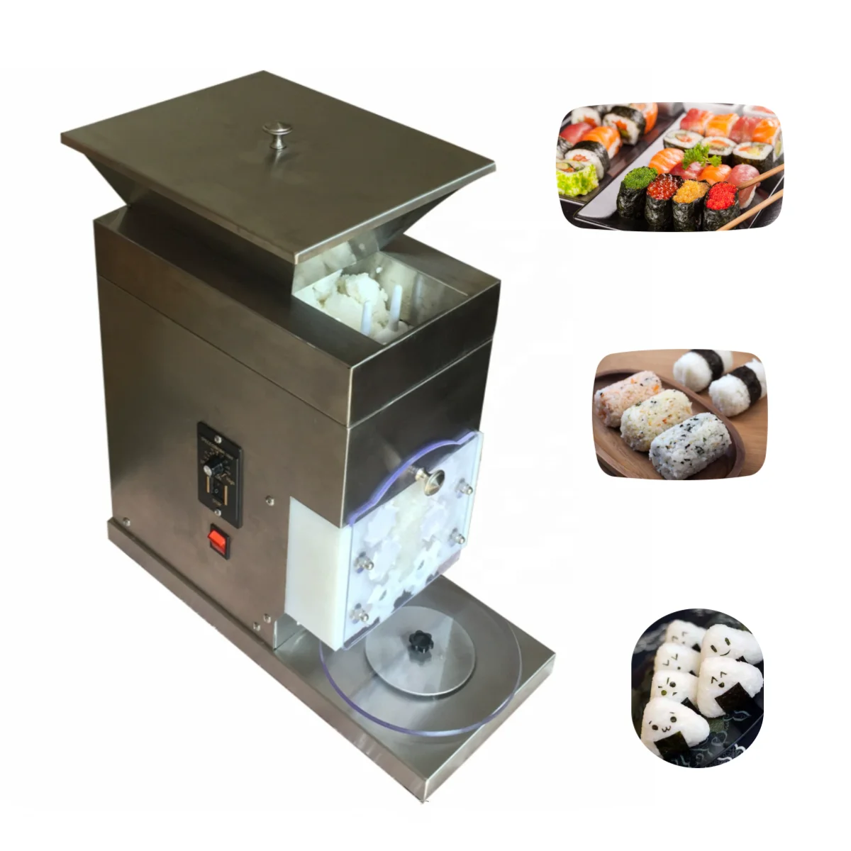 Sushi Rice Roll Forming Machine Sushi Rice Maker Suzumo Sushi Making Machine