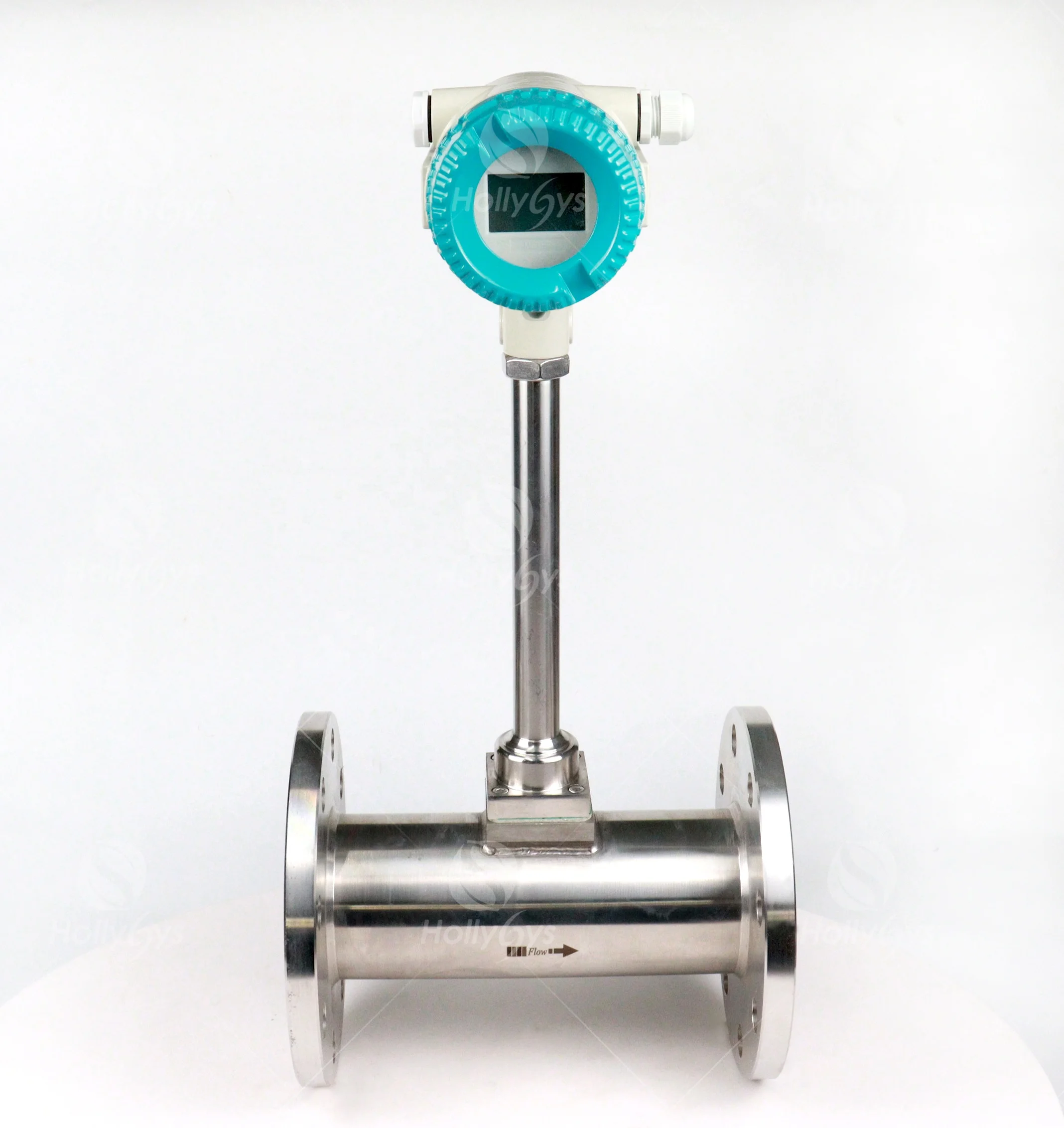 Stainless Steel Vortex Flow Meter LUGB Model for Air Gas Water RS485 4-20mA  Output OEM Vortex Flow Meter