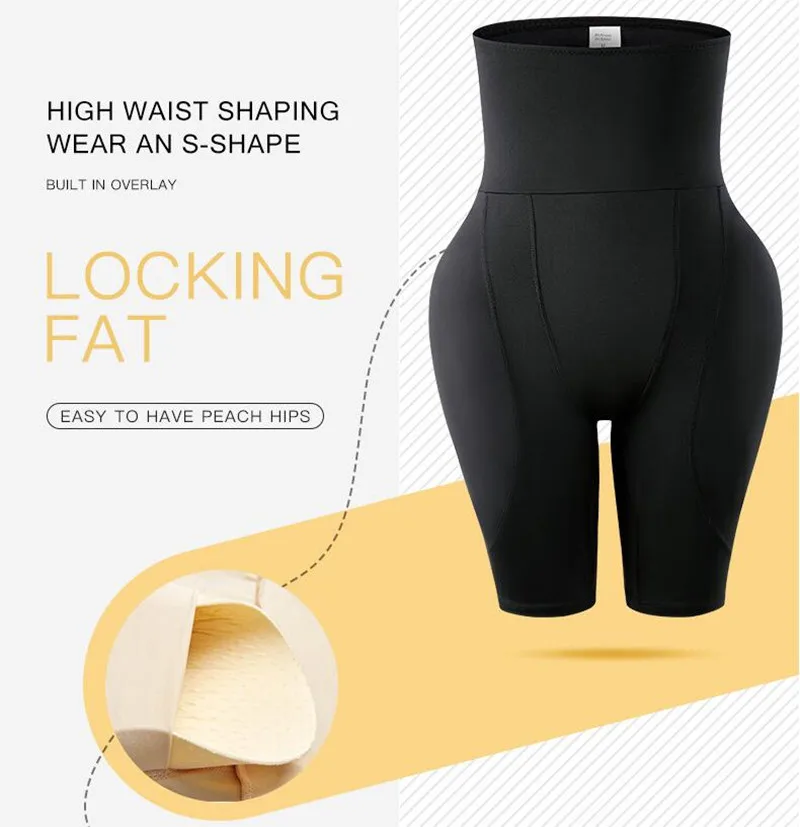 Custom Plus size Women Shapewear Control Panties Body Shaper Butt Lifter Padded Hip Enhancer Seamless Underwear