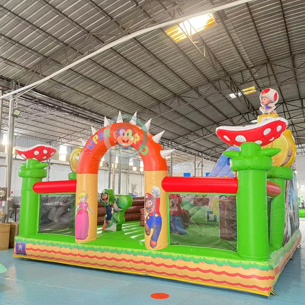 Moon bounce inflatable supermario inflatable bounce house inflatable ...