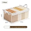Telaio in acciaio PVC con copertura, colore bianco