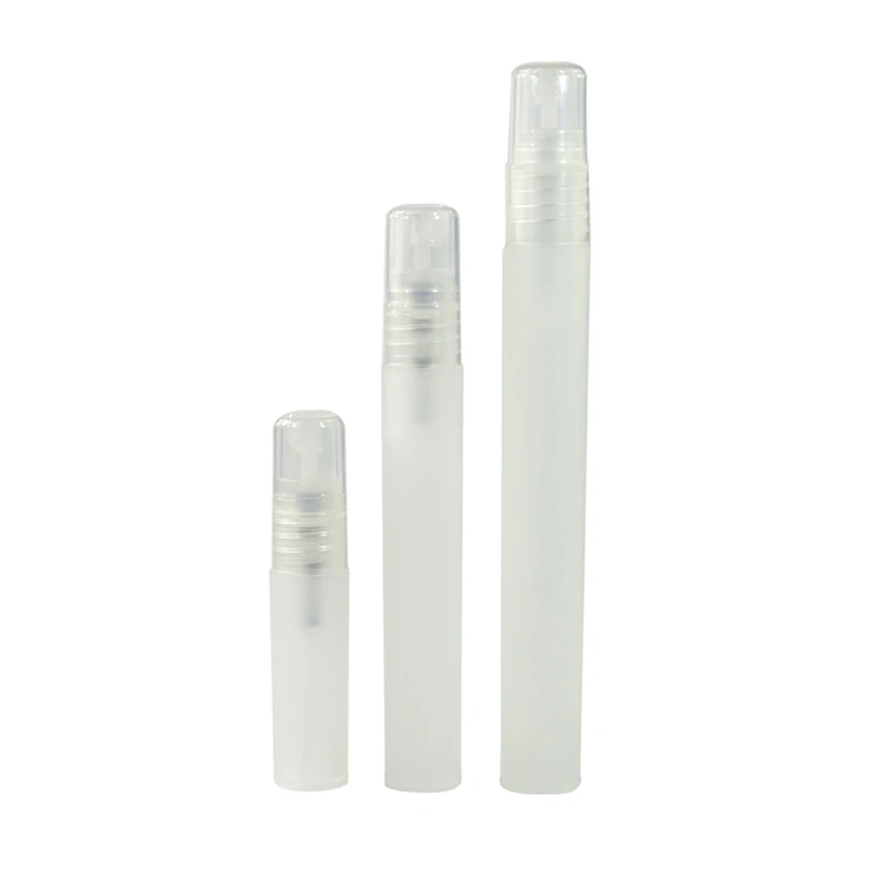 Cosmetic Travel Pocket 5ml 10ml 15ml 20ml PP Plastic Pen Shape Spray Perfume Atomizers Bottles