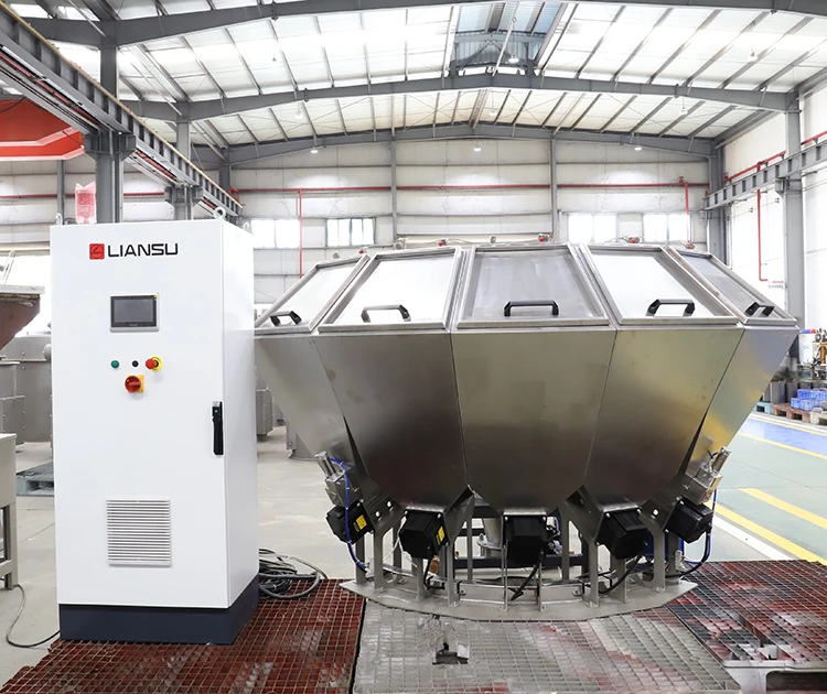 Pvc Auto Weighing System Powder Formula Weigher Plastic Additive Gravimetric Dosing System