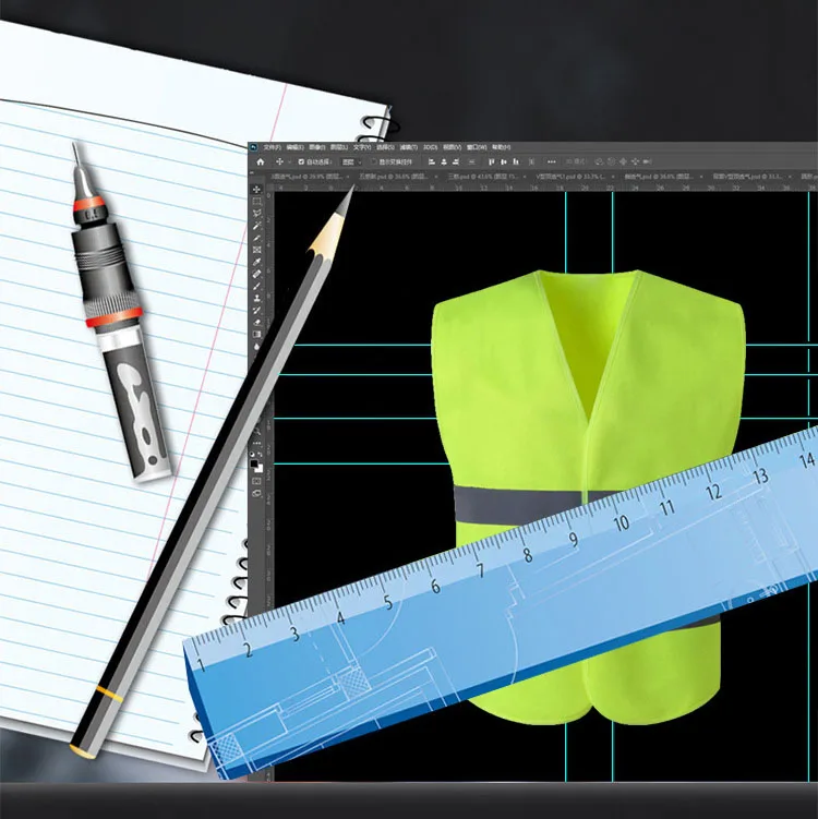 Недорогой велосипедный белый светоотражающий велосипедный жилет с логотипом для взрослых Jinhua Yiwu, светоотражающий полицейский защитный жилет для мужчин