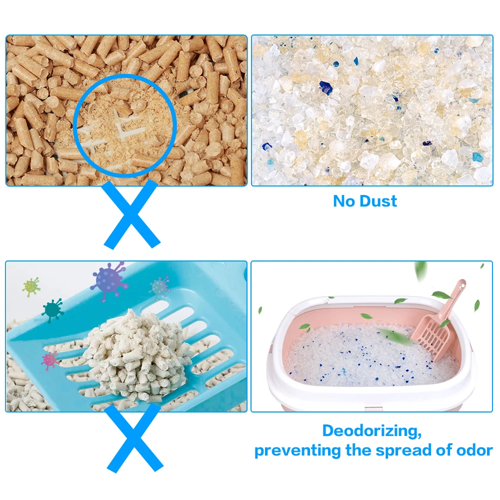 Manufacturer Wholesale Silicone Ultra Absorbent Dust Free Crystal