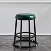 45cm tall-dark green-plain weave-black carbon steel frame