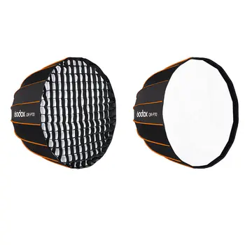 Godox QR-P70/90/120 Deep Mouth Parabolic Softbox With Bowens Mount Photography Accessories Softbox for Photography Studio