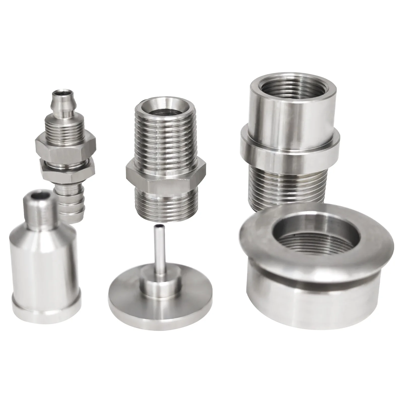 Precision Custom CNC 5-Axis Machining Service Mechanical Machining Manufacturing for Stainless Steel Aluminium Parts