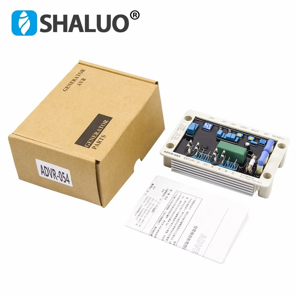KUTAI AVR ADVR-054 Regulador de voltaje autom&aacute;tico de 5 amperios autoexcitado con uso de alta eficiencia de enfriamiento con m&oacute;dulo paralelo EP200