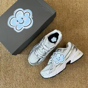 Putian Shoes Pure 740 Autumn Lace-up Fashion Trend Lightweight Mesh Retro Men's Women's Jogging Running Couple Solid Color