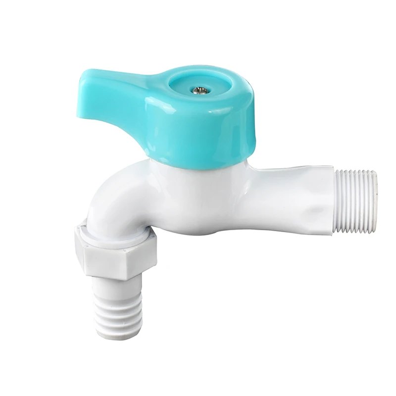 Thailand Myanmar Single Handle Plastic Colorful pp Abs Faucet Water Tap in Basin Faucets