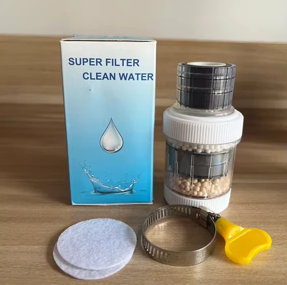 360° Purifier Kitchen Tap Filtration Activated Carbon Removes Chlorine Fluoride Heavy Metals Hard Water for Home Kitchen