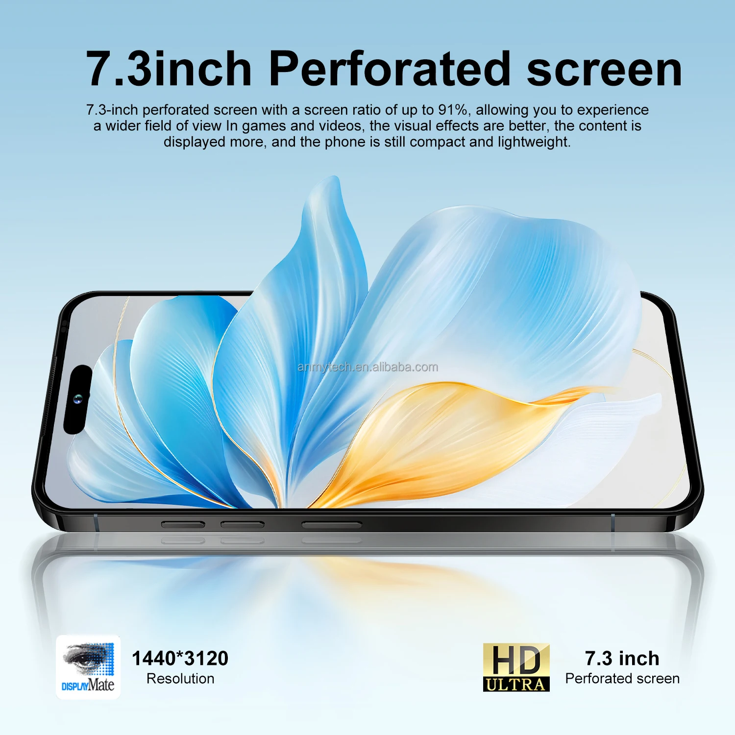 I 17 Pro Max 5G LTE CDMA Dual SIM Card Octa Core 16GB 1TB 8000mAh HD OLED 90Hz Fast 7.3