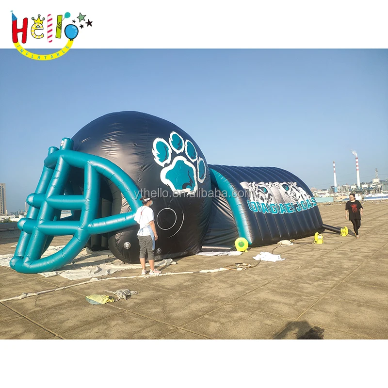 Oxford Cloth Inflatable Football Helmet Tunnel Entrance Sport Tunnel -  China Inflatable Helmet and Inflatable Football Tunnel price