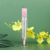 Transparent with pink ball