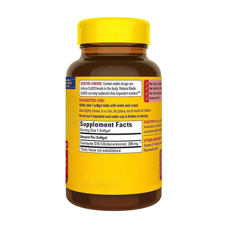 Factory Supplier Private Label Support Heart Health Softgel Supplement