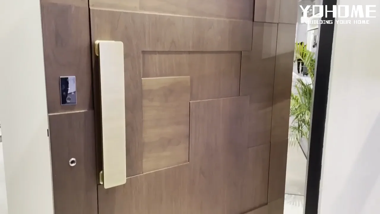 Malaysian Teak Wood Main Door Designs External Wood Door Wholesale