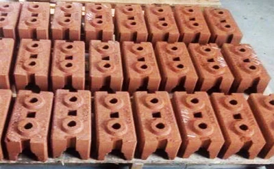 Clay Red Mud Interlocking Brick Making Machinery QT1-40 adobe Brick Making Machine