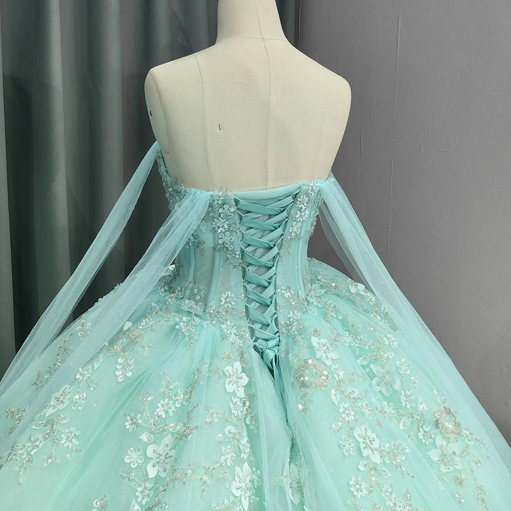 Wholesale fairy quinceanera dresses birthday party dresses for 15 girls empire evening formal dresses,1 Piece