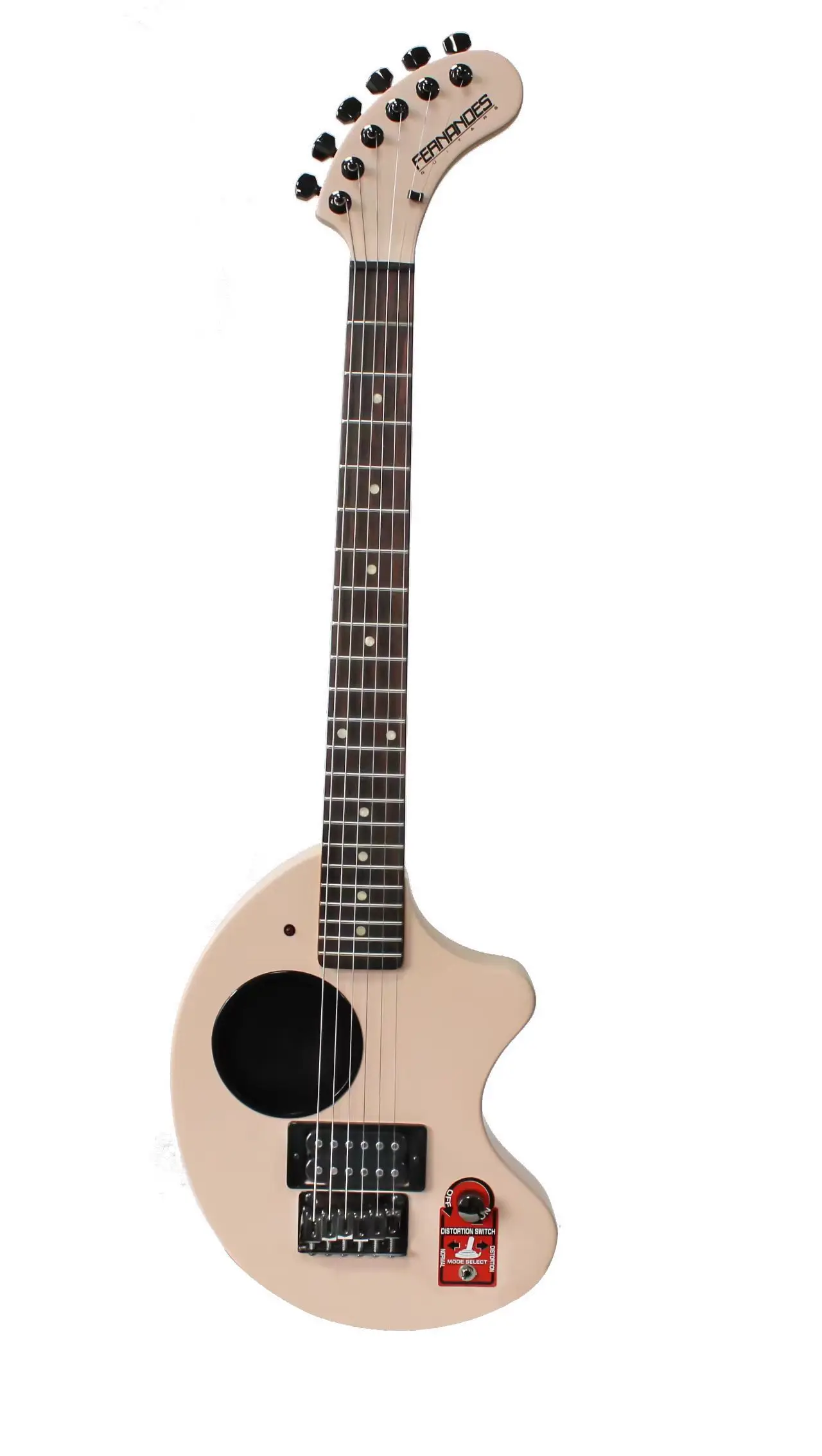 FERNANDES ピンク エレキギター ギターケース付き FERNANDES ZO-3 PINK ZO3ミニギター ピンク(フェルナンデス