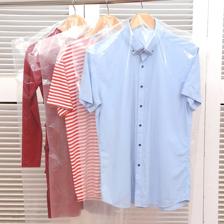 Clear Plastic Clothes Garment Bag Roll 72 160cm Plastic Packaging