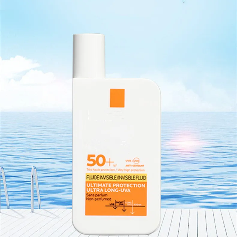 Sunscreen Spf 50+ Face Sunscreen Oil-free Ultra-light Fluid Broad ...