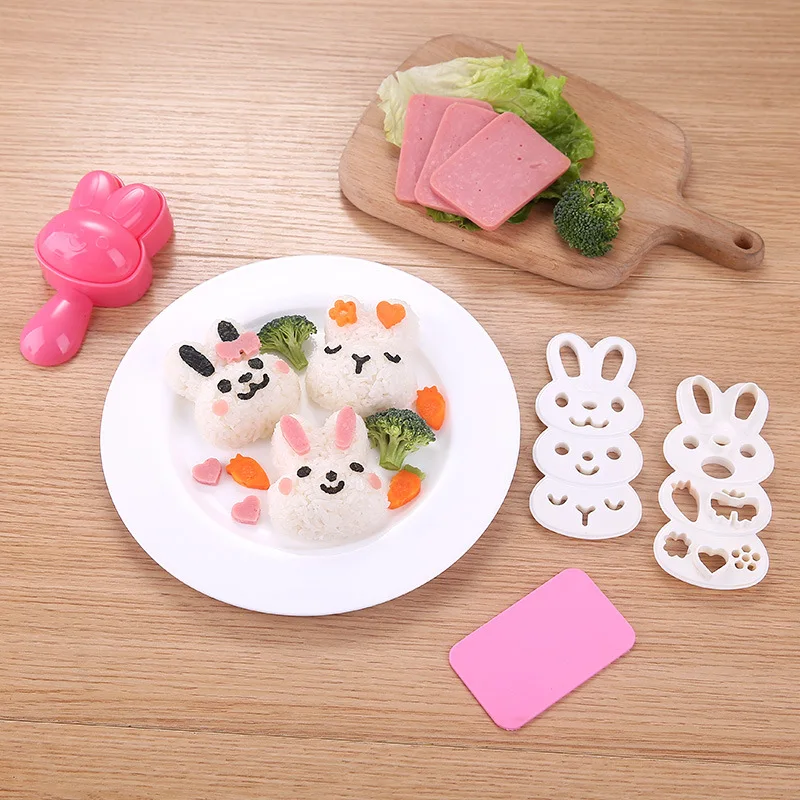 Hello Kitty Rice Ball Mold – Mini Plastic Mold For Making Cute Hello Kitty Shaped Onigiri - View #10
