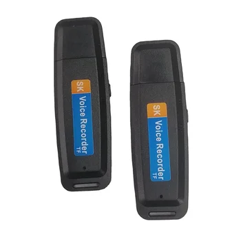 Portable USB Flash Drive Support 32GB Recording U Disk Digital Audio Recorder
