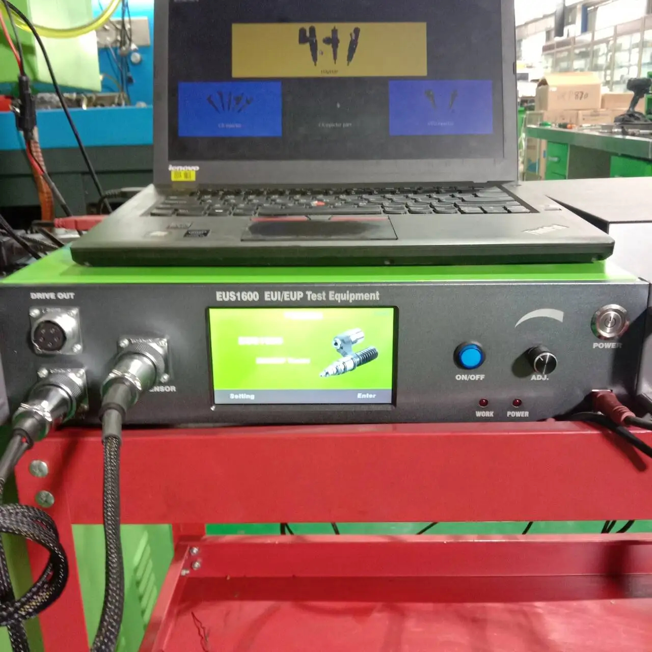 Cam Box to test Electronic Unit Injector and Pump Eus-2000