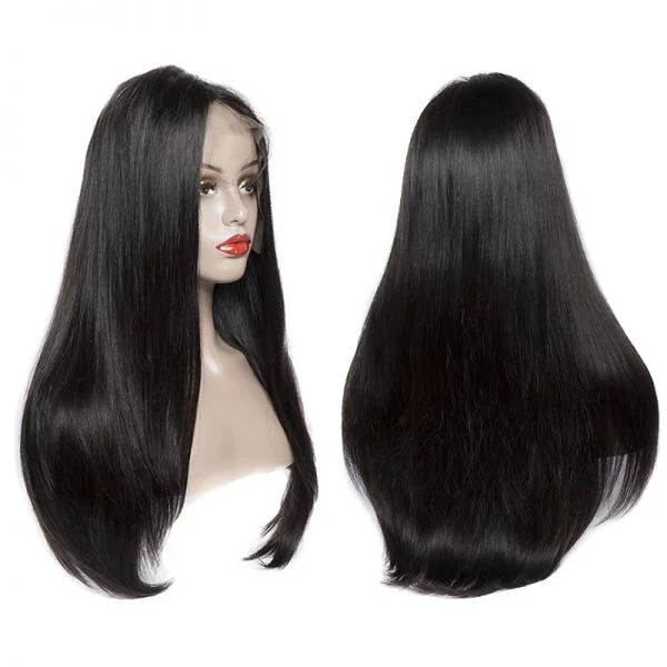 Human Hair Straight Full Lace Wig Wig Factory Price Wholesale Cheap Price  Real Human Hair - Buy 100% Human Hair Wigs Various Good Quality Wigs  Synthetic Straight Human Hair Wig Long Wig,Virgin