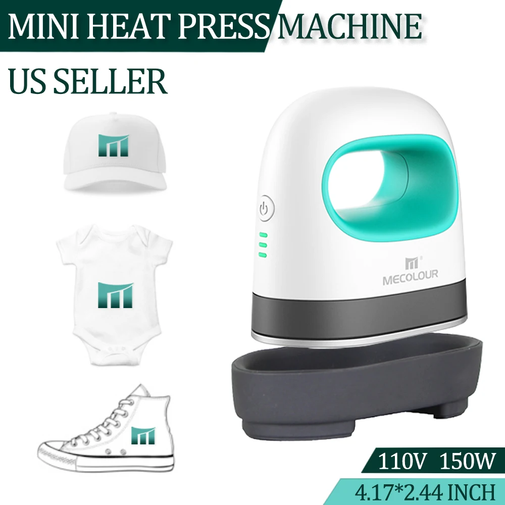  Mini Heat Press Machine, 4.17 x 2.44 Mini Heat Press