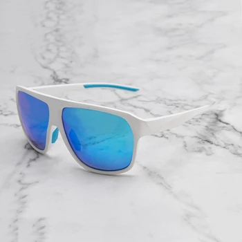 2023 new design unisex polarized mirrored tr90 sport sunglasses running sunglasses with anti slip tip