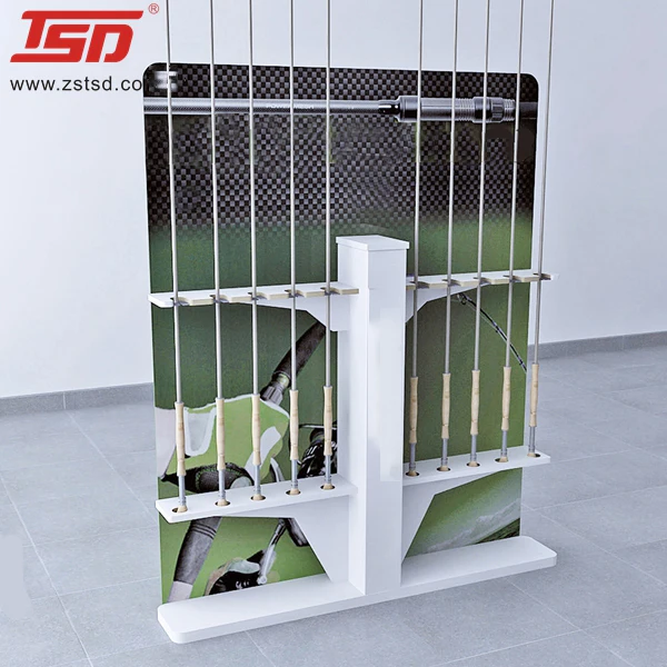 Fishing Rod Display Rack,fishing Rod Display Shelf,fishing Reel Display Stand