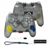 เปลือกด้ามจับเฉพาะสำหรับ Switch Pro สีดำโปร่งใสสไตล์เจ็ท