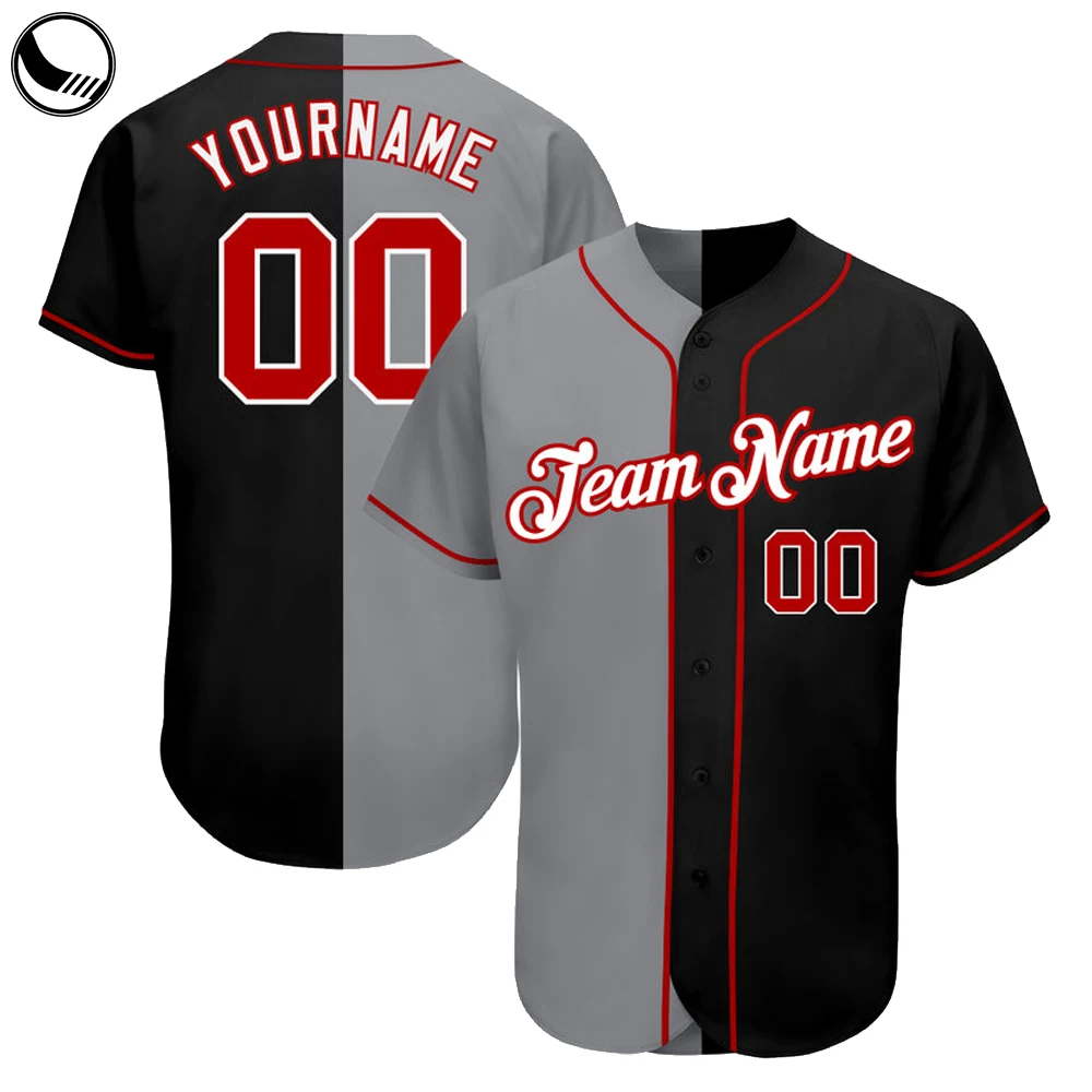 BETHERIVAL Mesh Plain Uniform Shirts Red America #1 Streetwear Custom Made Blue Red Stripes 2022 All Star Wholesale Baseball Jerseys