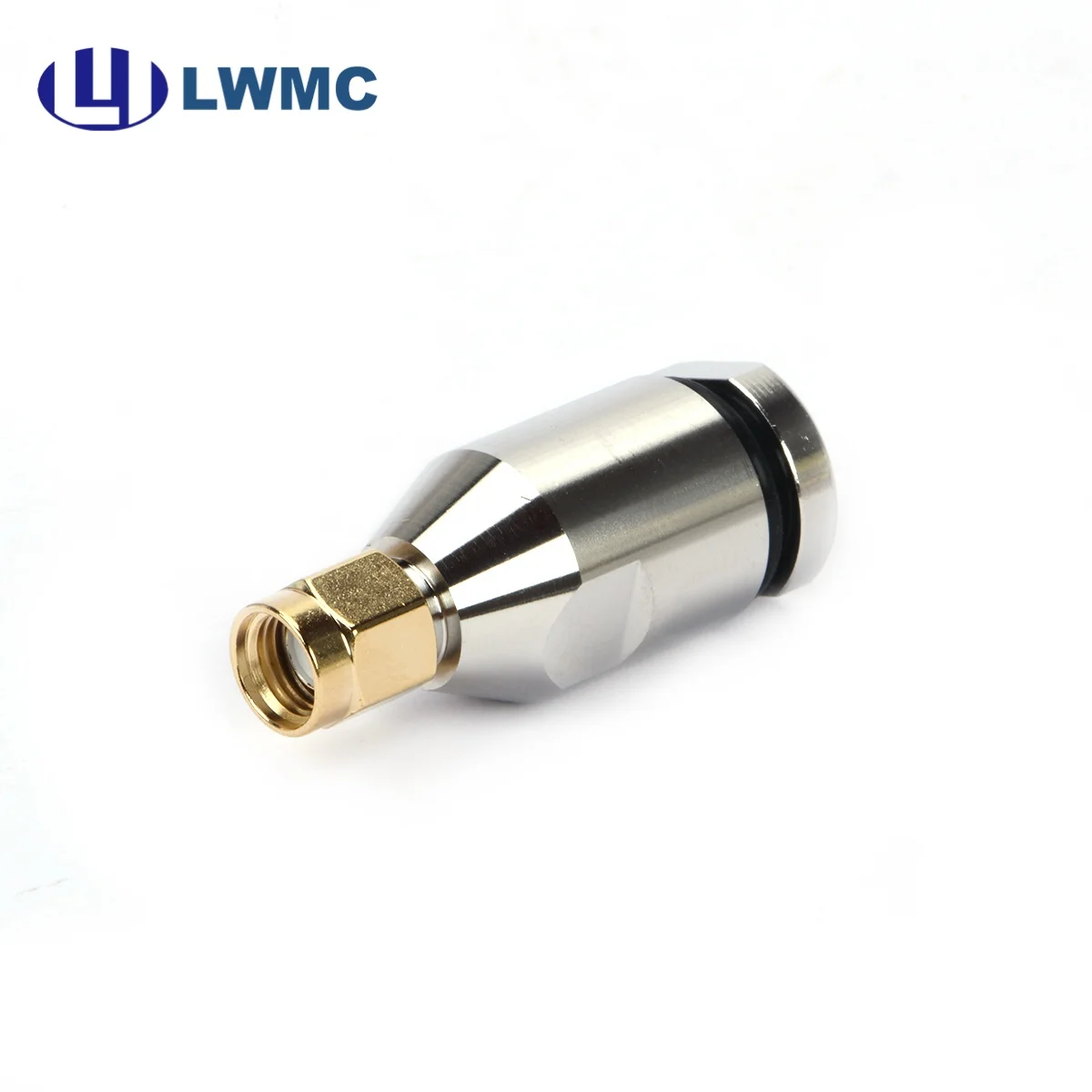 product lwmc good sale 50 ohm coaxial connectors rf sma male clamp for mp ultraflex 7 cable-5