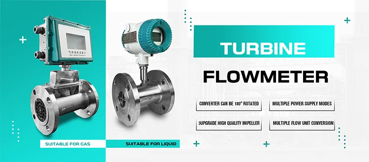 Rs485 Output 24v Hydrogen Gas Flow Meter Turbine Flow Meter Flowmeters ...