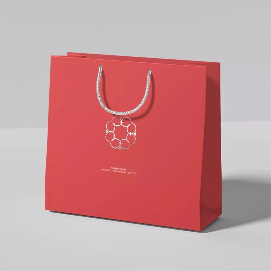 Alibaba.com: Custom Design Paper Bag With Ribbon Handle, Luxury ...