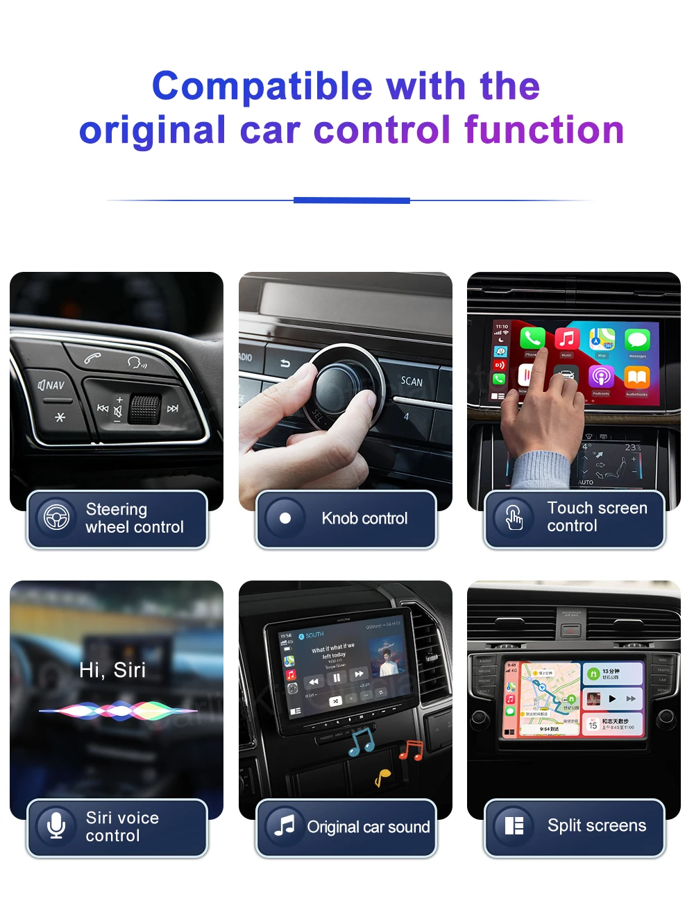 Carlinkit CarPlay Ai Box Wireless CarPlay Android Auto Android All in One  Tv Box For BMW VW KIA Benz 64G LTE Play store Spotify