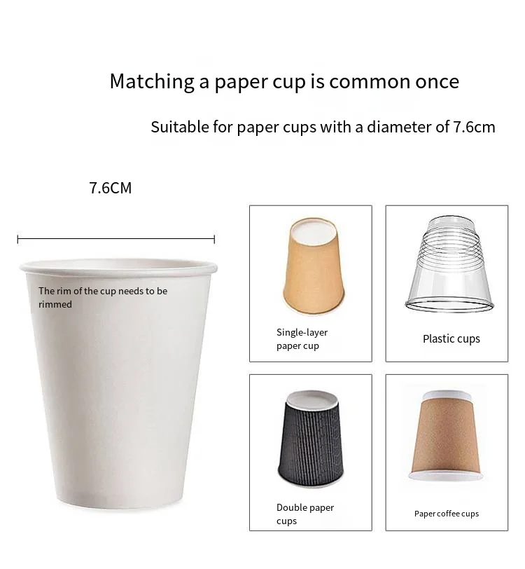 Household disposable cup holder punch-free wall-mounted cup holder Convenient dust-proof automatic cup extractor factory