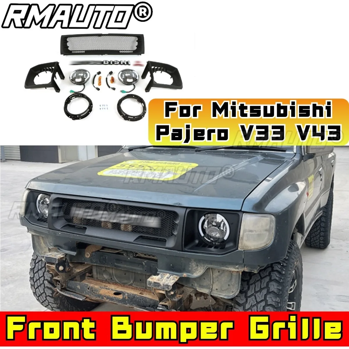 Mitsubishi Pajero Black Diamond V33 V43 V45 V55 Accessories