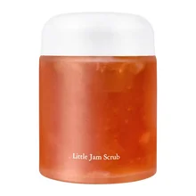 Private label Clean skin clean pores exfoliation Moisturizing jam facial and body Scrub cream