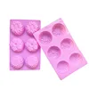 Molde para pastel de crisantemos 6 en 1