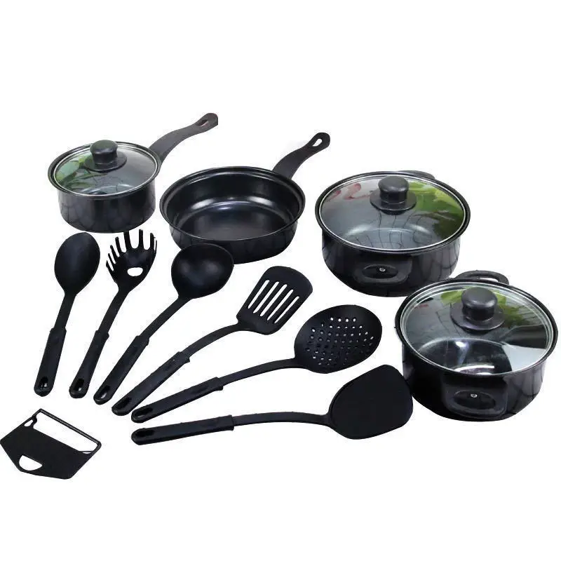 13-Piece Non-Stick Cookware Set Pots And Frying Pans Kit Kitchen Utensil  Cooking Tools Gifts for Friends and Family - AliExpress