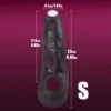 Black S Size Basic Fat Type