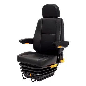 Wholesale Suspension Container Truck Driver Seat Universal Leather With comfort and Durability