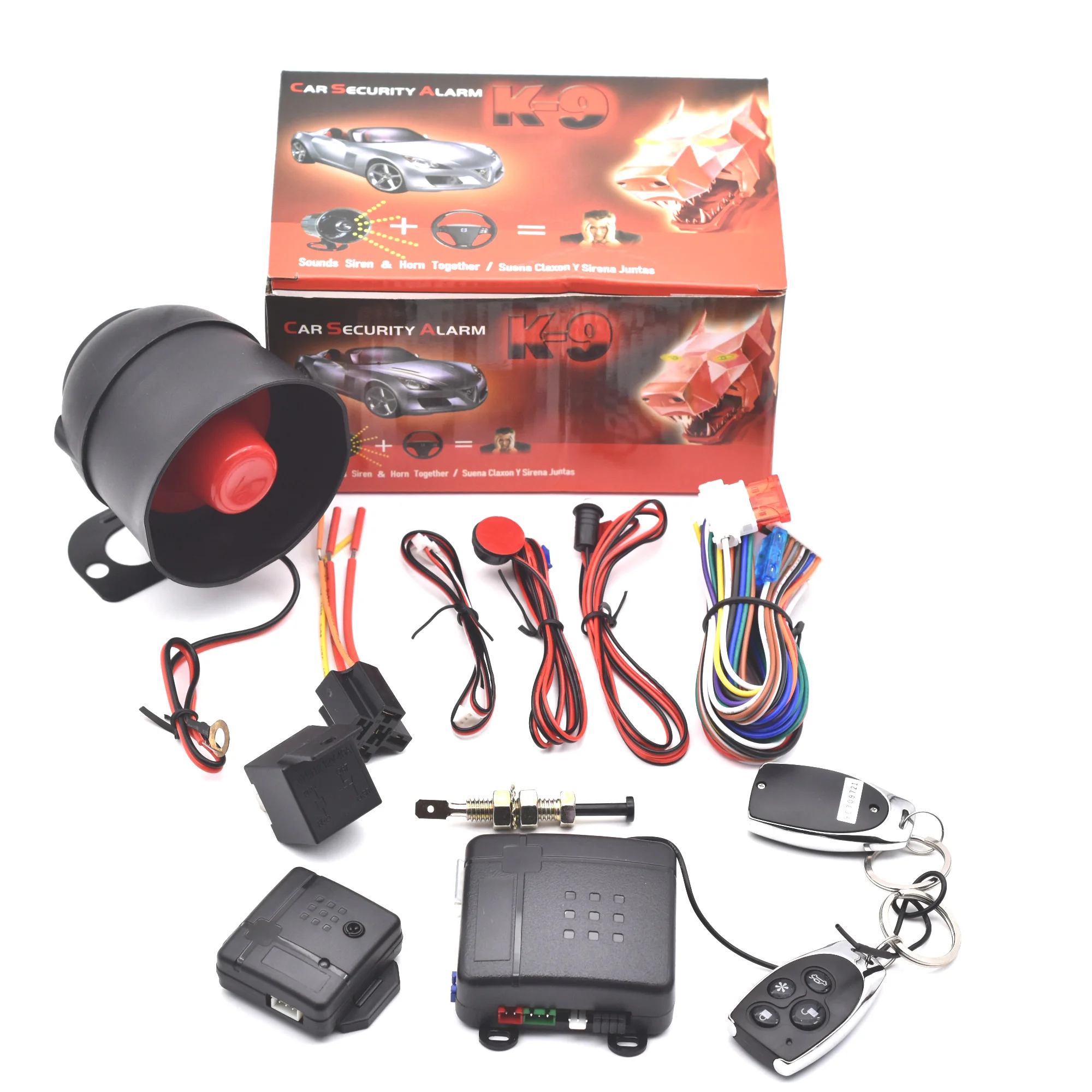 Popular Keyless Entry One-Way Car Alarm System Vehicle Parts & Accessories Popular in South America Market
