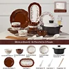 36-piece set with clay pot - gift box