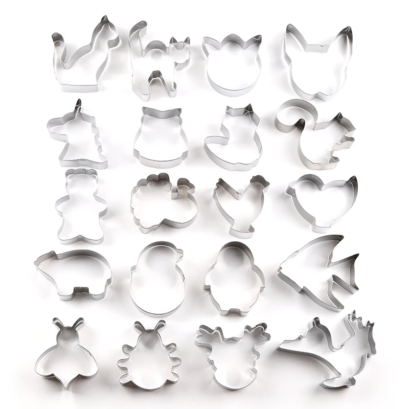 Good Quality Animals Stainless Steel Metal Cookie Mold Designer Biscuit